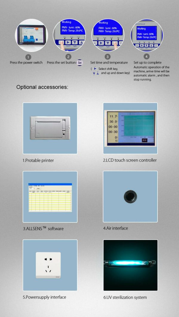 Strong Illumination Stability Test Chamber YR05353 // YR05353-2 - Image 5